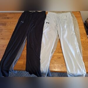 Under Armour Kids Sweatpants - Light Blue & Black